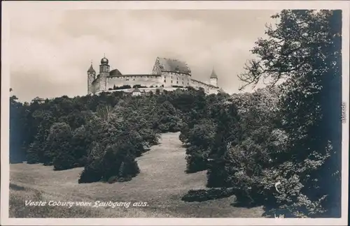 Ansichtskarte Coburg Veste Coburg 1925