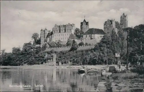 Ansichtskarte Bernburg (Saale) Schloß 1965