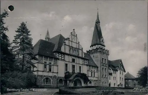 Ansichtskarte Bernburg (Saale) Kuranstalt 1952 