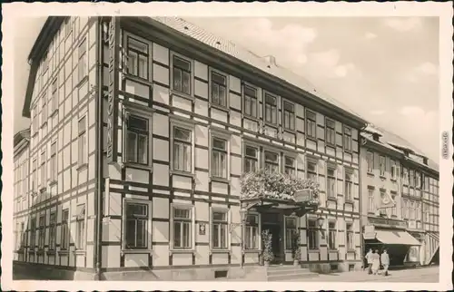 Ansichtskarte Northeim (Hann.) Parti am Hotel zur Sonne 1957 