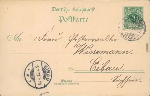 Ansichtskarte Ahlbeck (Usedom) Litho Ak: Ahlbecker Hof, Strand, Dampfer 1899 