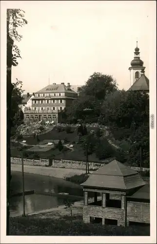 Rokitnitz (Adlergebirge) Rokytnice Anlagen, Hotel - Adlergebirge 1930
