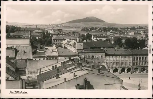 Neutitschein Nový Jičín Markt, Blick über die Stadt 1940 