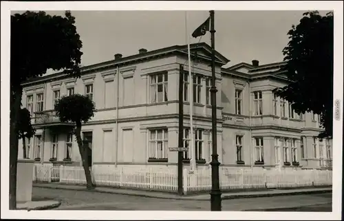 Ansichtskarte Ahlbeck (Usedom) Haus - Kreuzung Neue Dammstrasse 1938 