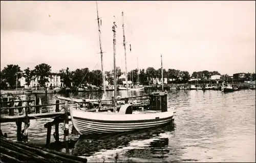 Ansichtskarte Lauterbach (Rügen)-Putbus Hafen 1962