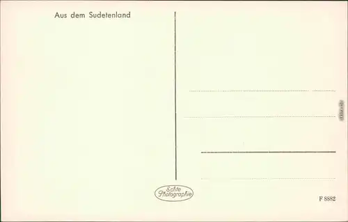 Wartenberg am Rollberg Stráž pod Ralskem Gesamtansicht 1935 Privatfoto