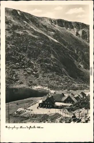 Brückenberg-Krummhübel Karpacz Górny   Riesengebirge Kleine Teichbaude 1920