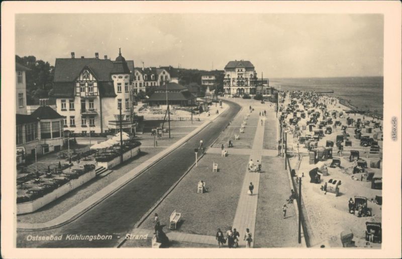 Ansichtskarte Kuhlungsborn Strandpromenade Strasse Villen 1954 Nr 109053 Oldthing Ansichtskarten Deutschland Unsortiert