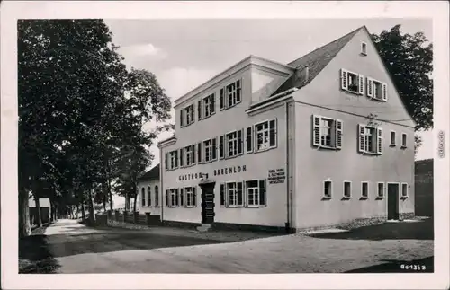 Ansichtskarte Bad Elster Partie am Gasthof Bärenloh 1956 