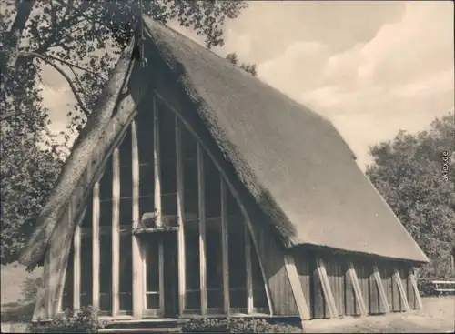 Ansichtskarte Ahrenshoop Kirche 1963