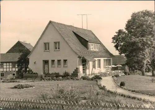 Ansichtskarte Eßbach Konsum-Landgaststätte 1963