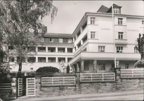 Ansichtskarte Bad Elster Kurheim Reichsbahn Kurt Koch 1984