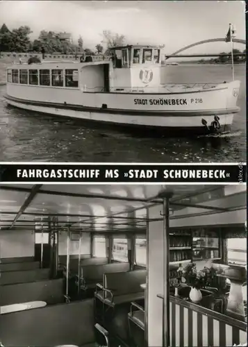 Ansichtskarte Magdeburg Weiße Flotte Magdeburg 1978