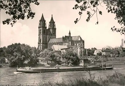 Ansichtskarte Altstadt-Magdeburg Dom 1976