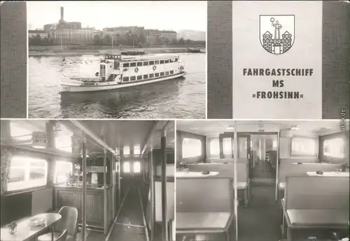 Ansichtskarte Magdeburg Weiße Flotte Magdeburg 2 1978