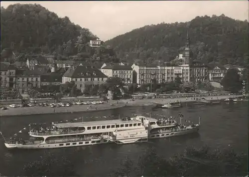 Ansichtskarte Bad Schandau Elbdampfer 1971