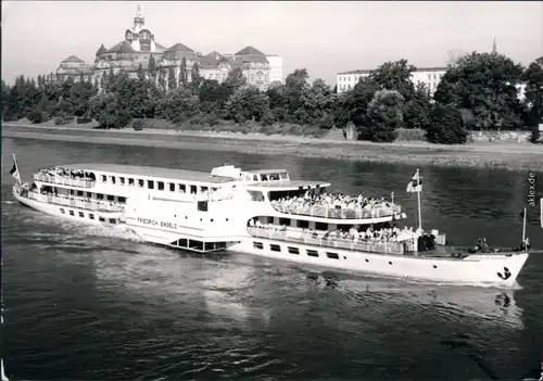 Ansichtskarte Dresden Elbdampfer MS "Friedrich Engels" 1981