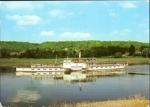 Dresden Elbedampfer der Weißen Flotte Dresden g1985