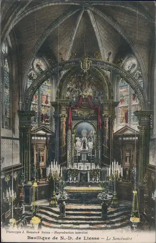 CPA Liesse-Notre-Dame Basilika (Liesse-Notre-Dame) 1910