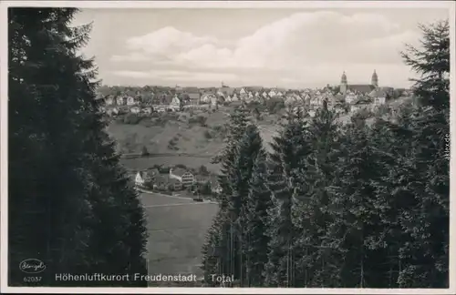 Ansichtskarte Freudenstadt Panorama-Ansicht 1950