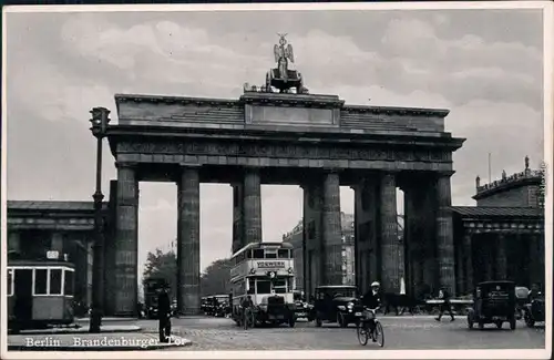 Ansichtskarte Mitte-Berlin Brandenburger Tor 1920