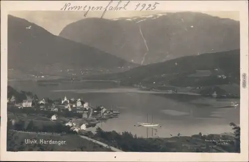 Foto Ulvik Panorama-Ansicht 1925 Privatfoto