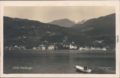 Ansichtskarte Ulvik Panorama - Hardanger 1925