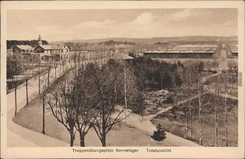 Ansichtskarte Sennelager Truppenübungsplatz 1928