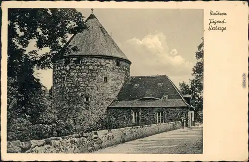 Ansichtskarte Bautzen Budyšin Gerberbastei/ Jugendherberge 1932