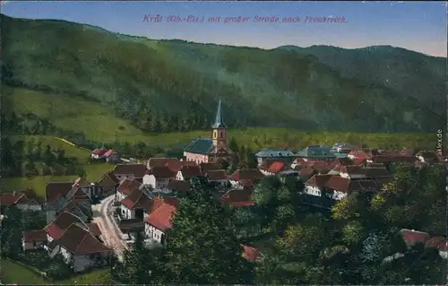 CPA Kruth Panorama-Ansicht - Zeichnung 1915