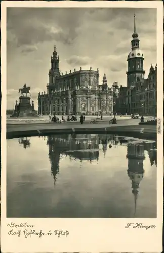 Innere Altstadt-Dresden Residenzschloss / Königliches Schloss 1920