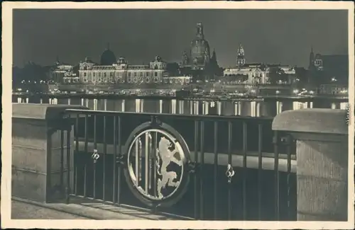 Ansichtskarte Dresden Dresden Altstädter Elbufer 1940
