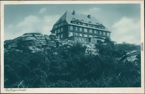 Ansichtskarte Hirschberg (Schlesien) Jelenia Góra Reifträgerbaude 1930