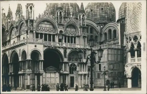 Ansichtskarte Venedig Venezia Markusdom (Basilica di San Marco) 1932 