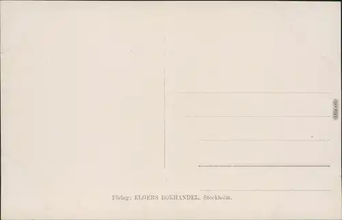 Ansichtskarte Stockholm Engelbrektskyrkan mit Taufstein 1929