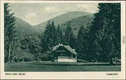 Ansichtskarte Szilvasvard Haus am Waldrand 1939