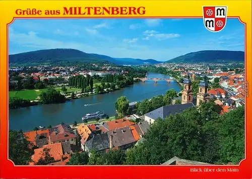 Ansichtskarte Miltenberg (Main) Blick auf die Stadt 1980