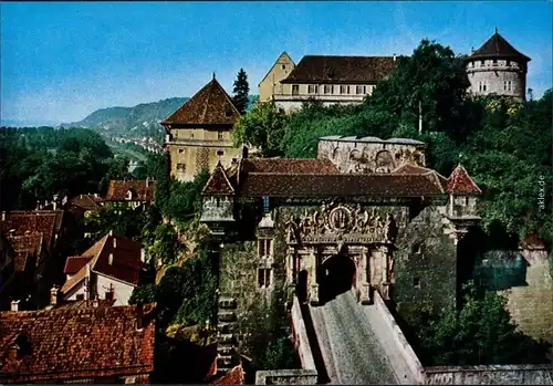 Ansichtskarte Tübingen Schloss Hohentübingen 1980