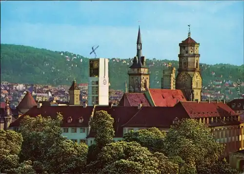 Ansichtskarte Stuttgart Türme der Stadt 1980