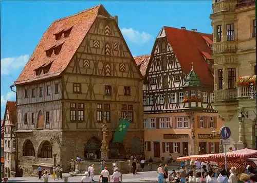 Rothenburg ob der Tauber Reichsstädtisches Fleisch- und Tanzhaus mit St.  1980