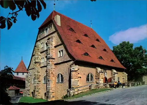 Ansichtskarte Rothenburg ob der Tauber Jugendherberge - ehem. Roßmühle 1980