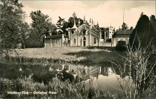 Wörlitz-Oranienbaum-Wörlitz Landschaftspark Wörlitz - Gotisches Haus 1966