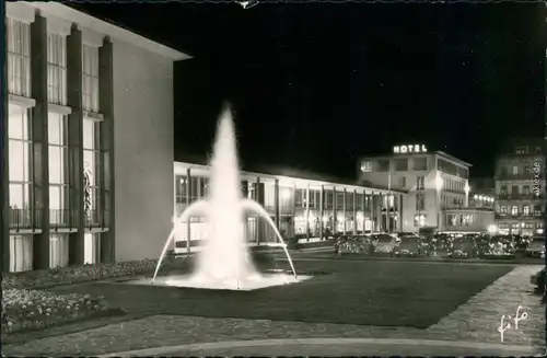 Ansichtskarte Bad Homburg vor der Höhe Theater im Kurhaus bei Nacht 1966
