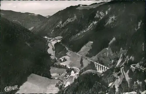 Hirschsprung-Breitnau Höllental Schwarzwald - mit Ravenna-Viadukt 1955