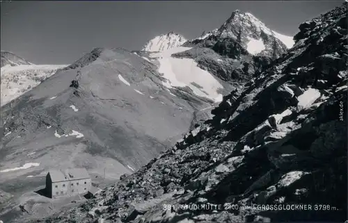Spöttling-Taurer Stüdlhütte 2800 m - Grossglockner 3798 m 1955
