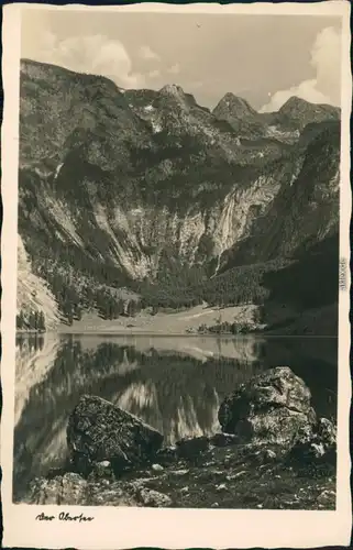 Ansichtskarte Königsee Obersee 1955