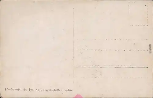 Ansichtskarte Dresden Schülerinnen mit Lehrer am Barren vor der Schulde 1922 