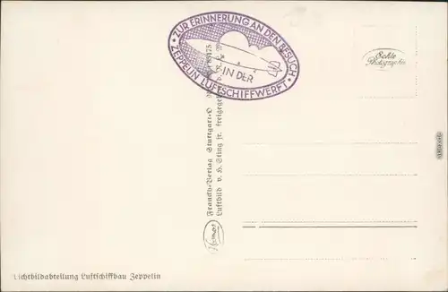 Friedrichshafen Luftschiff Graf Zeppelin LZ 127 über Friedrichshafen 1934