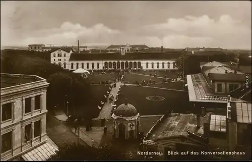 Ansichtskarte Norderney Konversationshaus 1920