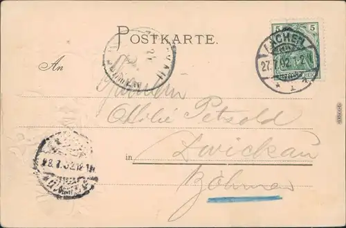 Ansichtskarte Köln Kölner Dom 1902 Prägekarte Heraldik